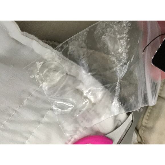 Lane Bryant Womens Plus Size 28 Khaki Tan Capri Pants Roll Cuff New - Picture 7 of 9